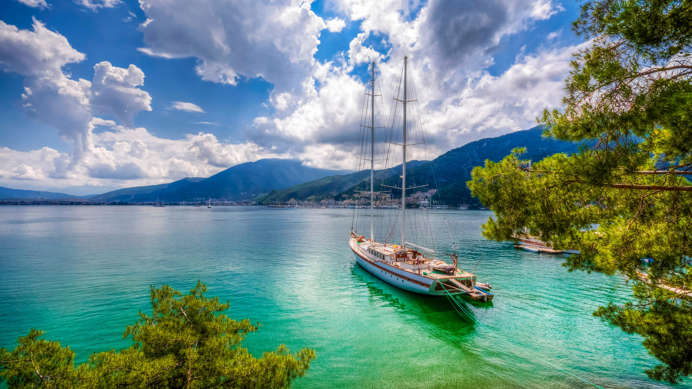 Sailing routes from Fethiye
