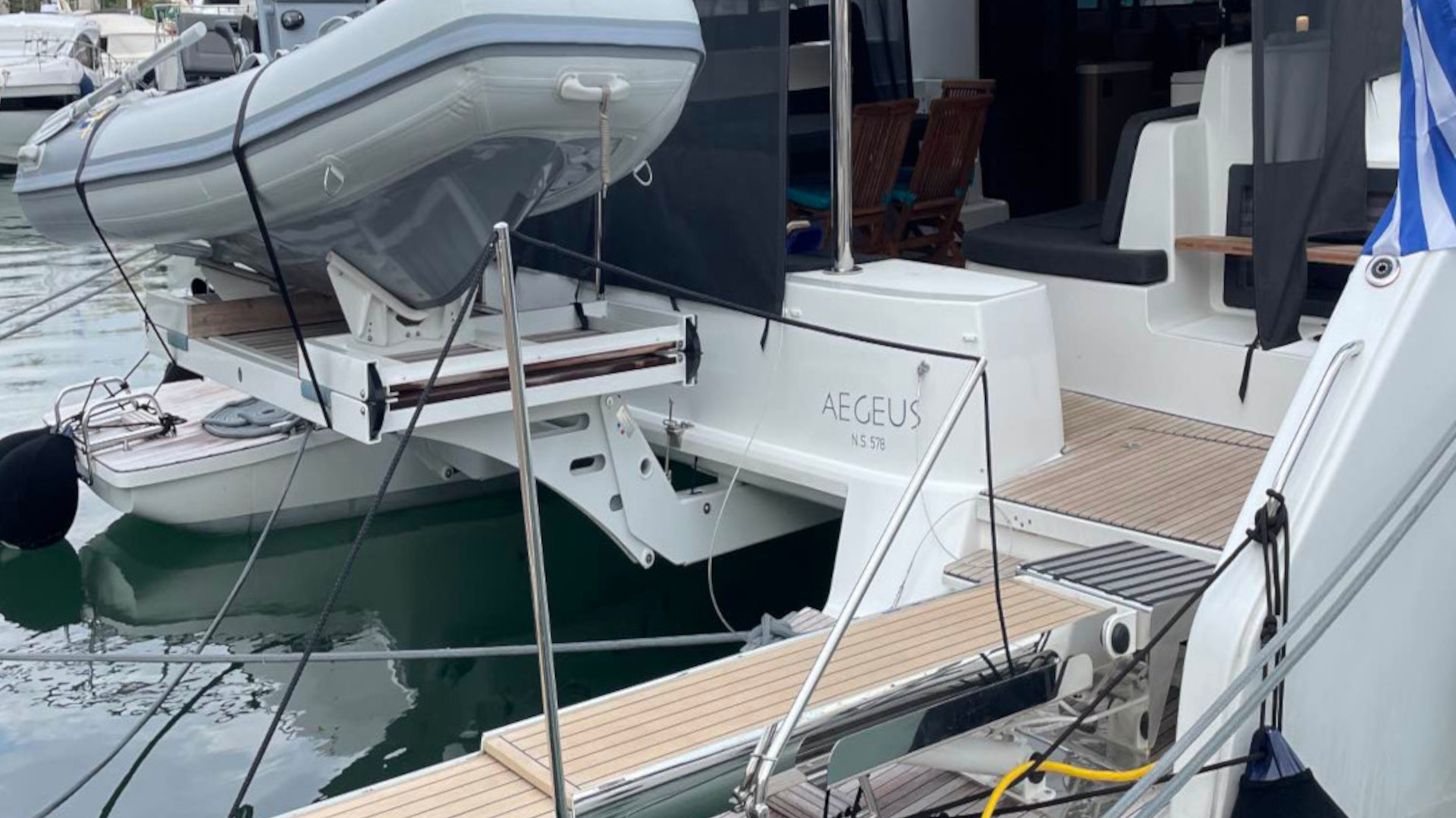 AEGEUS (A/C, Gen, W.Maker, Teak cockpit, underwater lights)