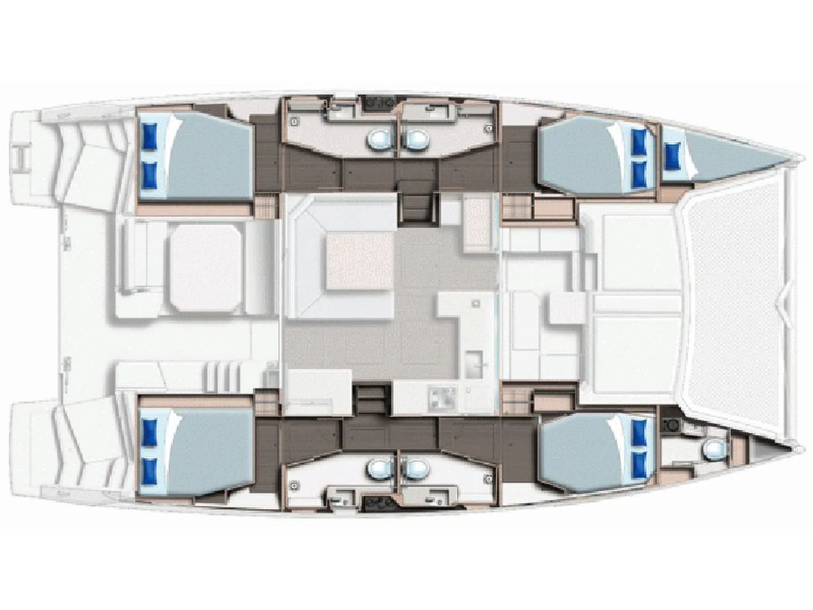 Moorings 4500L crewed Crewed