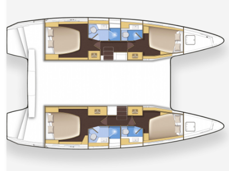 No Name: Forward Cabin #1 (Cabin Charter 2 pax) FULLY CREWED, ALL EXPENSES