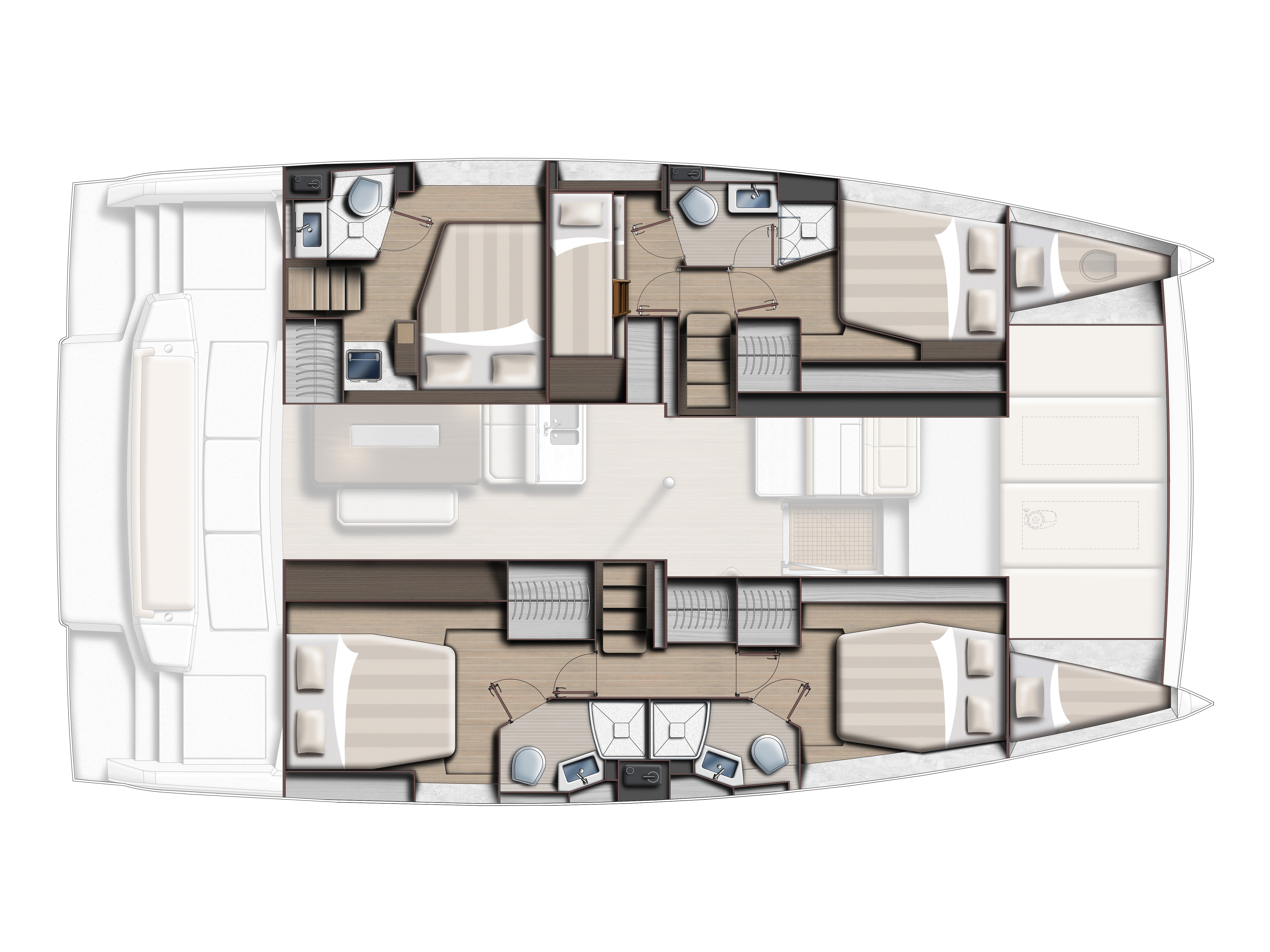 Margeo XVIII (A/C, Generator, Water Maker, dishwasher)