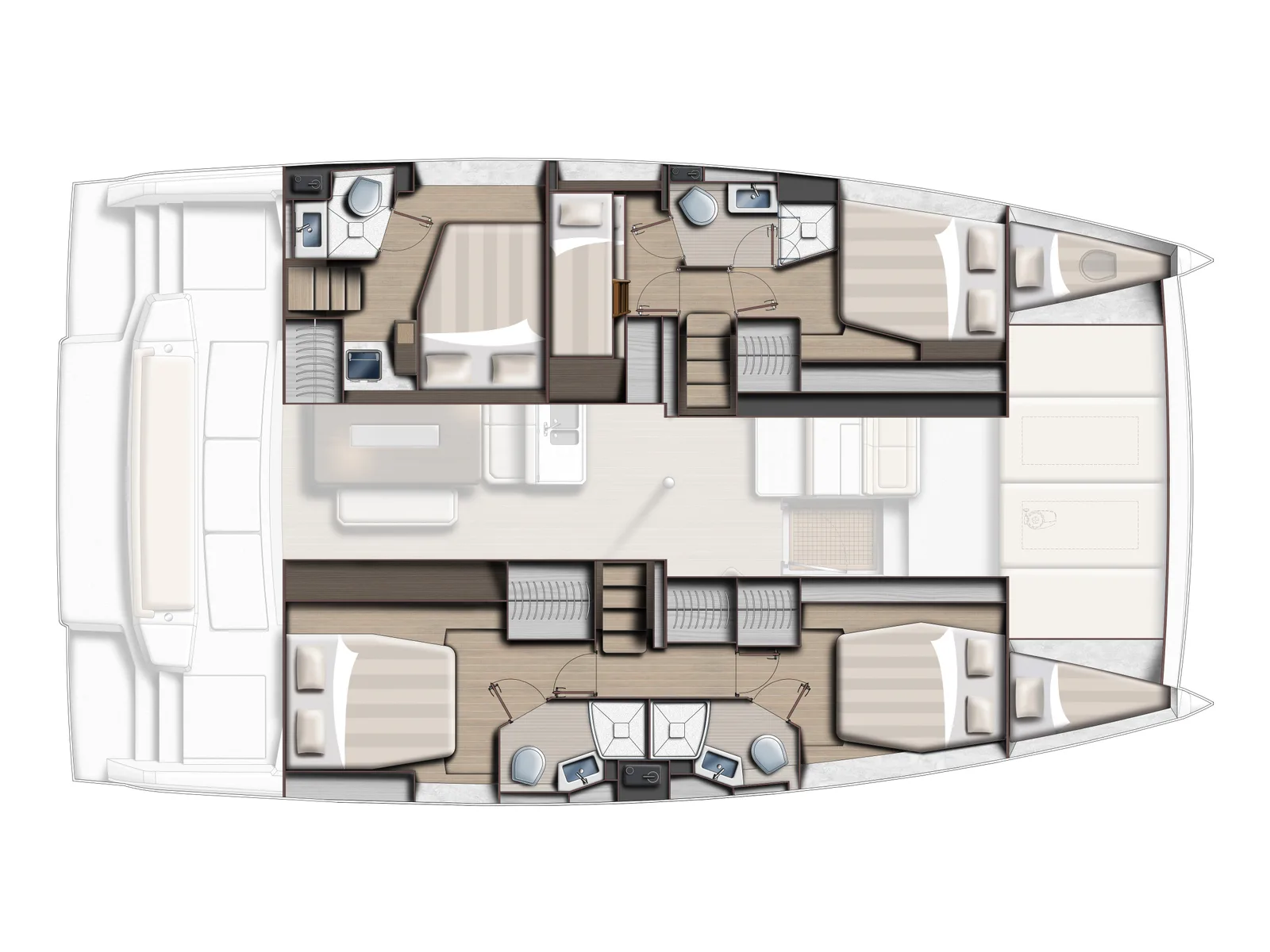 Margeo XVIII (A/C, Generator, Water Maker, dishwasher)