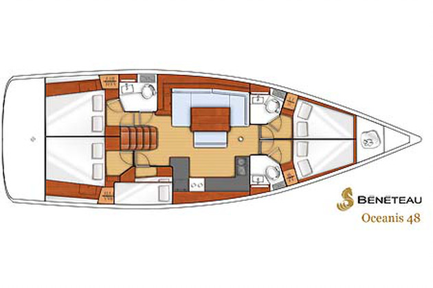 Nabucco: Aft cabin #1 (Cabin Chrter - 2 pax) Fully Crewed, ALL EXPENSES