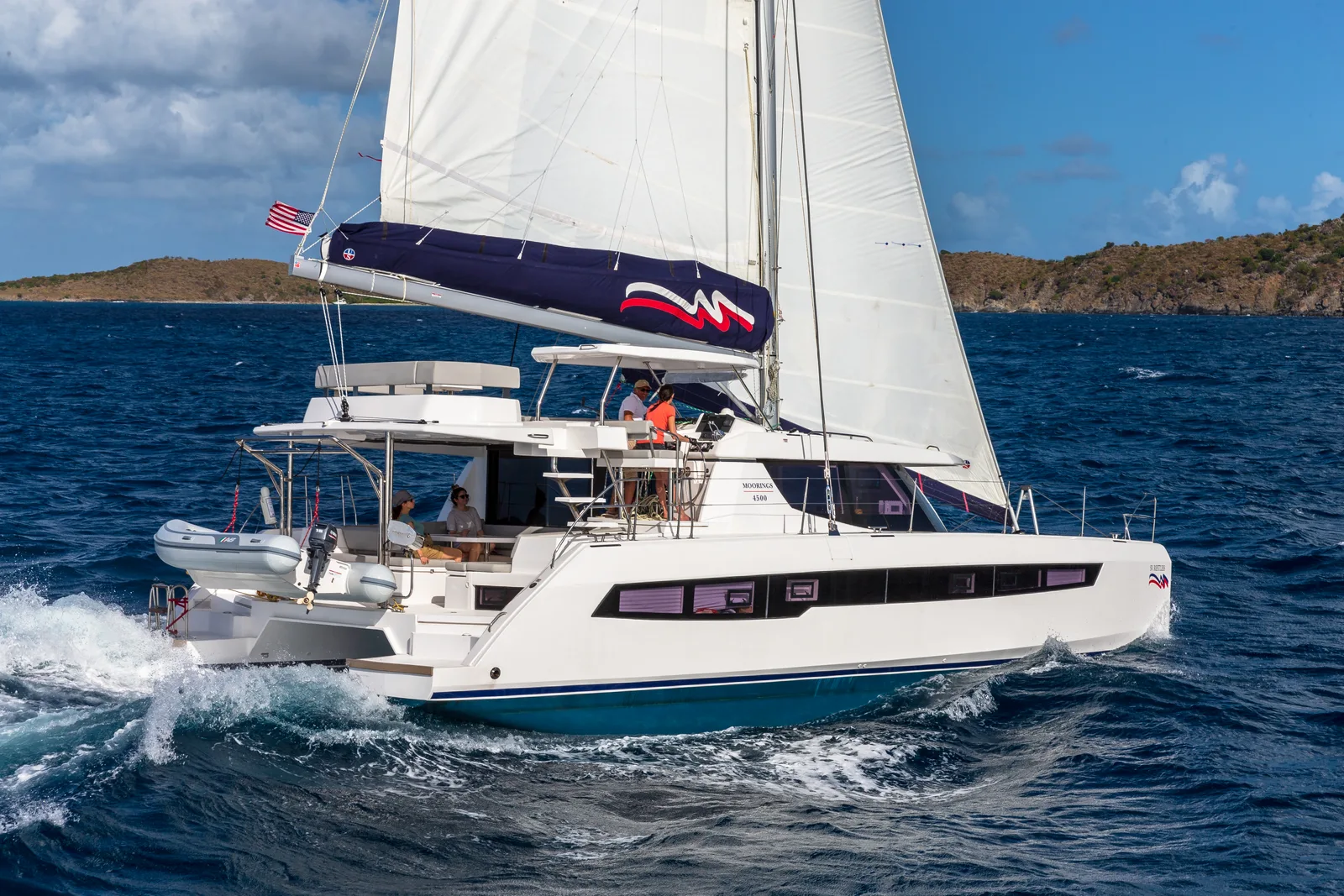 Moorings 4500L crewed Crewed