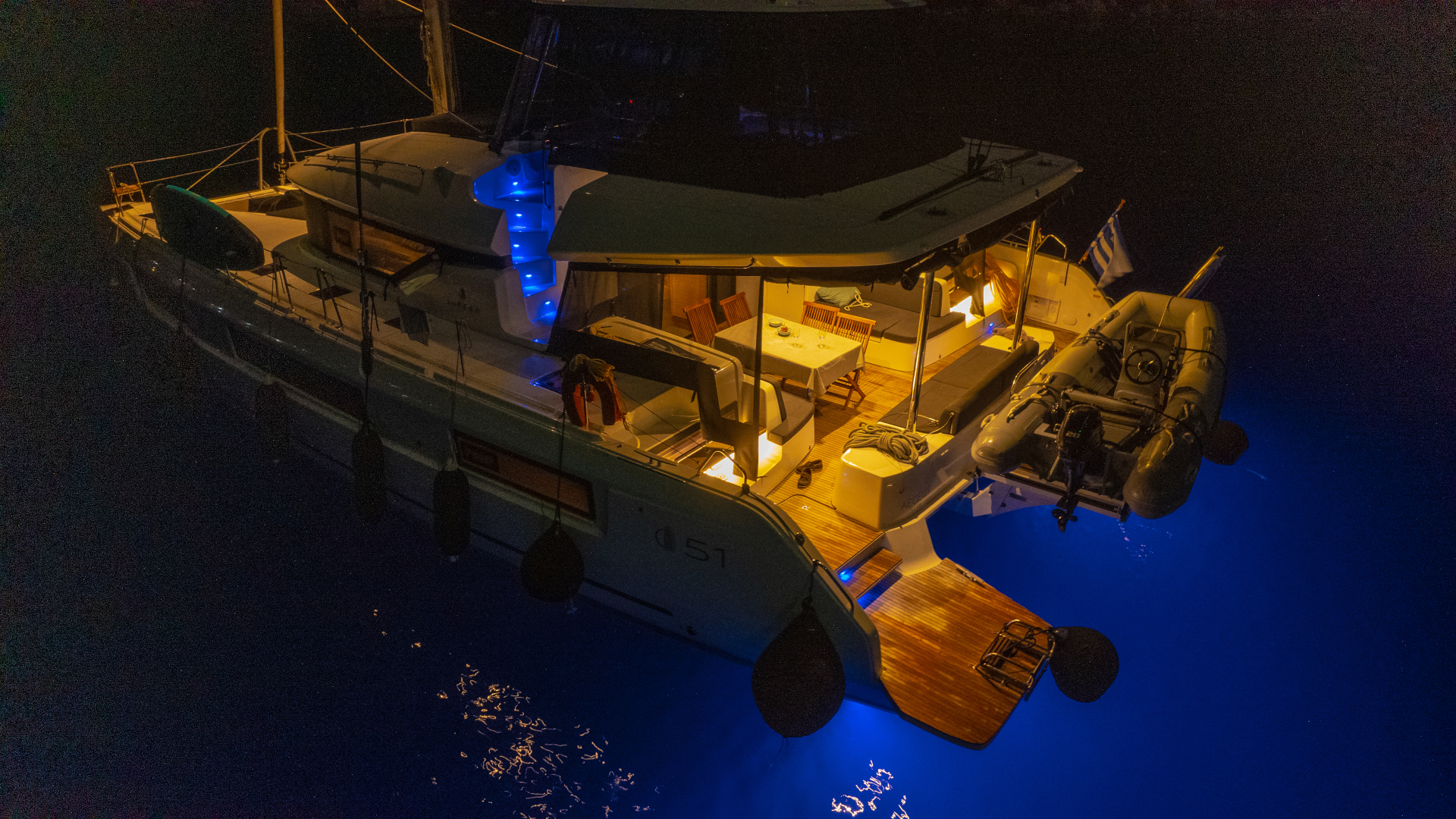 AEGEUS (A/C, Gen, W.Maker, Teak cockpit, underwater lights)