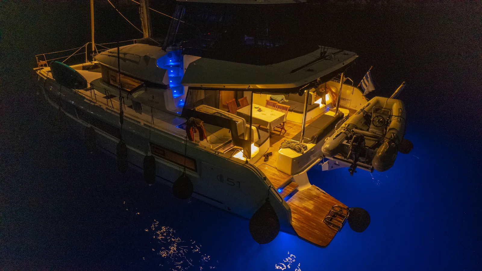 AEGEUS (A/C, Gen, W.Maker, Teak cockpit, underwater lights)