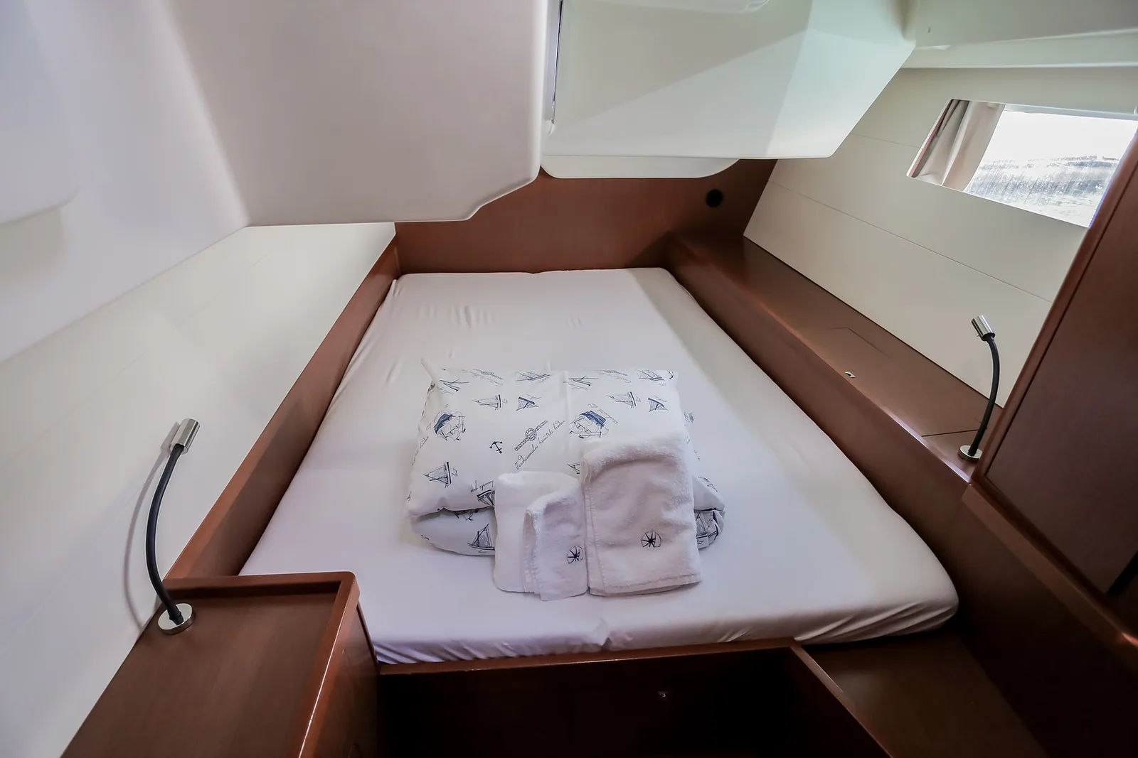 Nabucco: Forward Cabin #1 (Cabin Charter - 2 pax) Fully Crewed, ALL EXPENSES