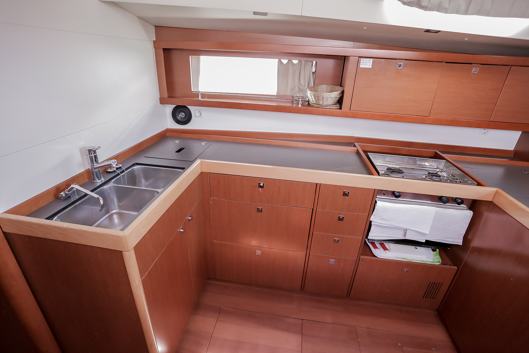 Nabucco: Aft cabin #2 (Cabin charter - 2 pax) Fully Crewed, ALL EXPENSES