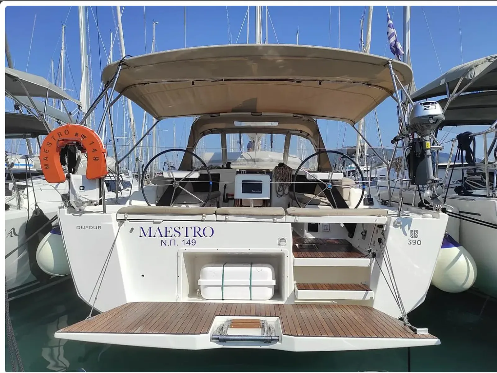 Maestro ( The boat is located in the Port of Sivota, Lefkada ) 
