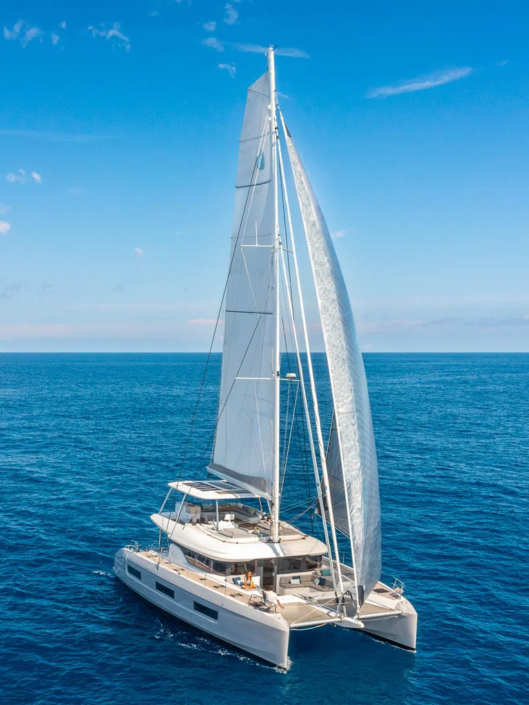 Luxury catamaran