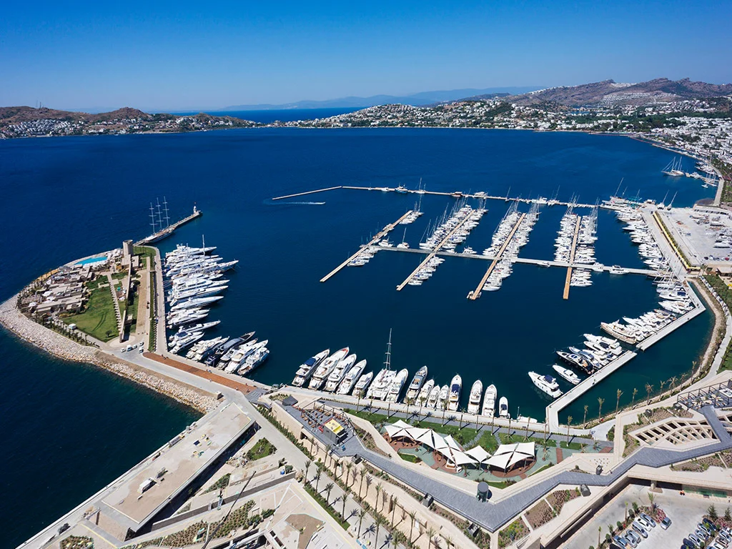 Main Marinas for Yacht Charters Departing from Bodrum